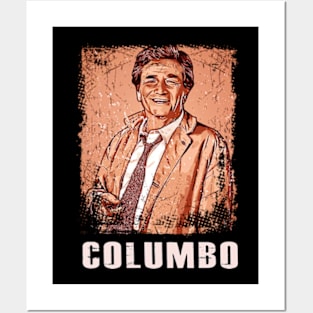 Columbo Chronicles Peter Falk's Legendary Detective Journey Posters and Art